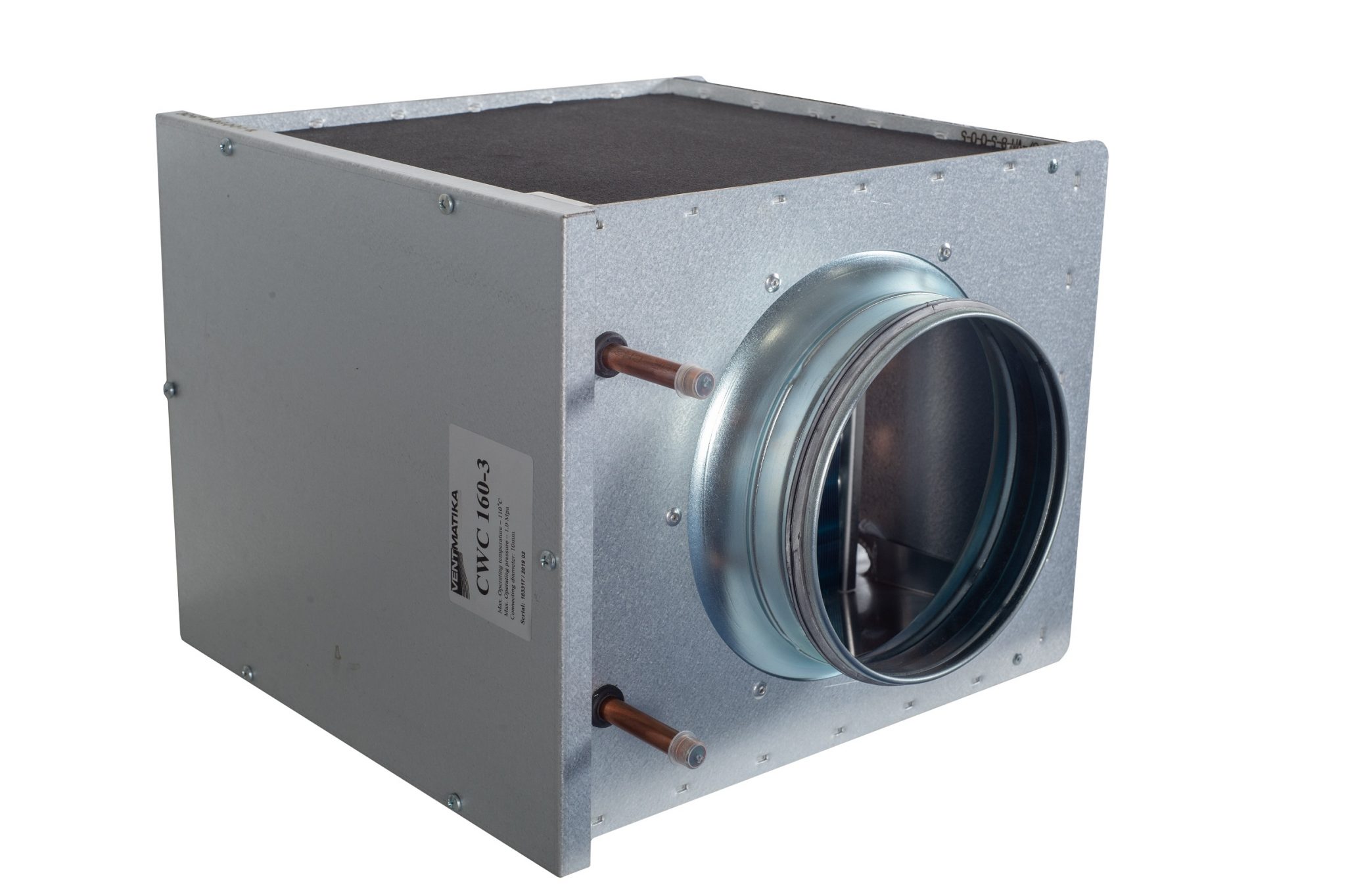 Circular Duct Type Water Heaters and Coolers
